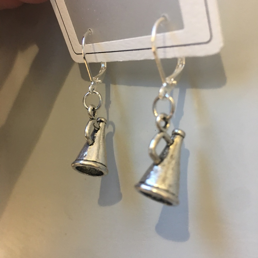 Megaphone Cheer Earrings